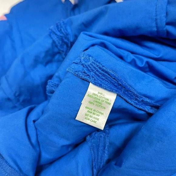 Lilly Pulitzer Shiloh Dress Sleeveless Mini Shift Lace Jeweled Blue New Size 2 - Picture 11 of 12